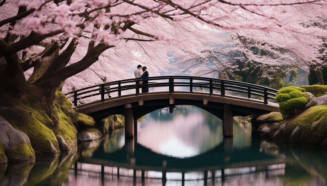 romantic places in japan