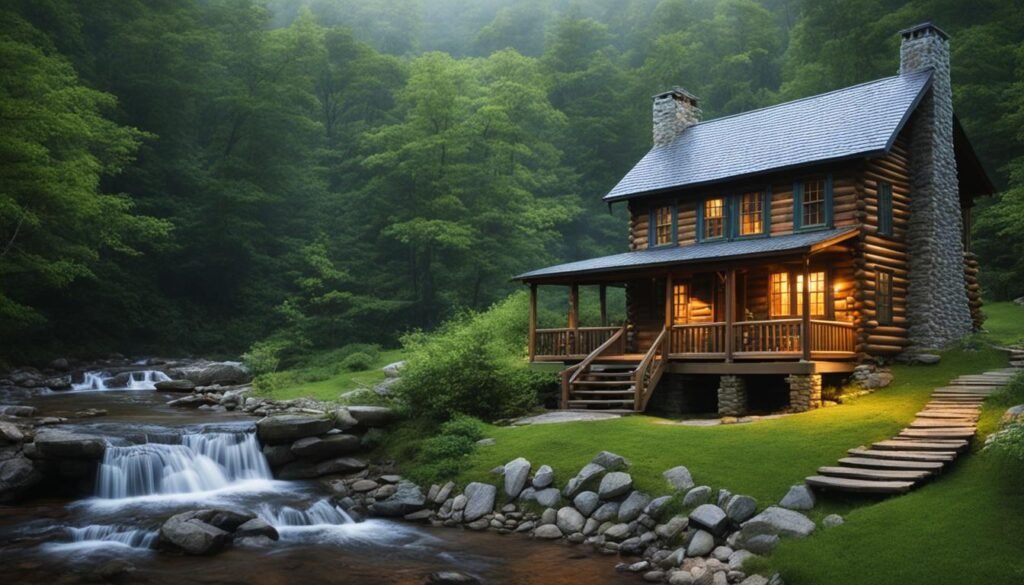 secluded cabins in Appalachian Mountains